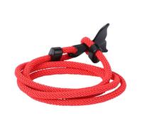 ifundom Whale Tail Anchor Bracelet for Couples, Red Milanese Rope Wristband, Unisex Daily Wearing Accessory, Stylish Ocean-inspired Link Bracelet for Year-round Wear