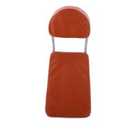 ifundom Wide Bicycle Rear Seat Cushion with Soft Backrest Support Durable Mountain Bike Saddle for Comfortable Passenger Rides and Secure Cargo Transport Road and Outdoor Cycling