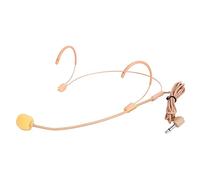 ifundom Wired Headset Microphone with Skin-tone Headband, Small Head-mounted Microphone for Singing and Speaking, Voice Amplifier Mic Suitable for Tour Guides and Presentations