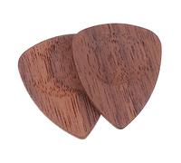 ifundom Wood Guitar Picks 2pcs Wood Guitar Plectrums for Classical Smooth Surface Light Weight Practice Accessory Jazz Iii Max Grip