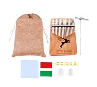 ifundom Wood Thumb Piano Tone Finger Piano Musical Instrument for Beginners Pack for Finger Practice