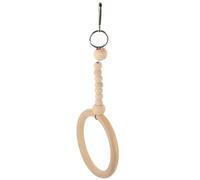 ifundom Wooden Bird Swing for Parakeets and Small Birds with Training Frame and Multi-use Design Suitable for Standing and Exploring