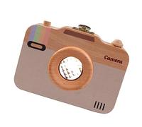ifundom Wooden Camera Shape Tooth Box Personalised Milk Teeth Organizer Memory Holder for Home