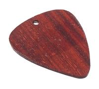 ifundom Wooden Guitar Shaped Pendant Adorable Wooden Decoration Useful Fingertip Guard for Playing Guitar for Music Lovers and Home Decor
