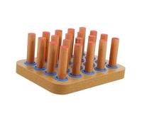 ifundom Wooden Pegboard for Finger Rehabilitation Pegs for Hand Eye Coordination Training Fine Motor Skills Tool for Medical Environments and Home Use