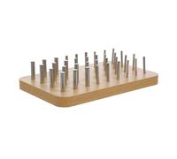 ifundom Wooden Pegboard for Occupational Rehabilitation Hand Dexterity Training Board for Fine Motor Skills Development Enhances Hand Eye Coordination for Therapy Use Hospitals and