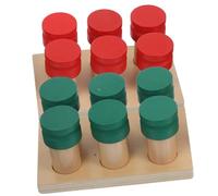 ifundom Wooden Sensory Box Montessori Educational Smell Game for Boys Portable Compact Design to Cultivate Observation and Flavor Recognition Skills Birthday Christmas
