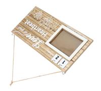 ifundom Wooden Sonogram Photo Frame Scan Photo Frame for Room Decoration Shower Party Decorations Nursery Decor Baby Present