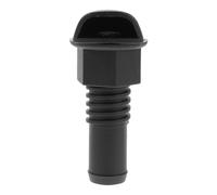 ifundom Yacht Live Well Vent Plug with Filter Screen - Black Plastic Screw- Drain Plug for Boat Floor Drain - Small Garboard Drainage Fitting Suitable for Pontoon and Bilge Hole