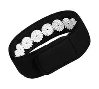 ifundom Yoga Head Scalp Massager Headband Black, Reusable Comfort Acupressure Wrap for Training and Relaxation, Portable Yoga Accessory for Scalp and Neck Massage