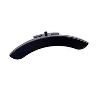 ifundom Zinc Alloy Single Leg Banjo Armrest with Mirror Finish Elegant Black Design for Vintage Banjos Durable Replacement Accessory