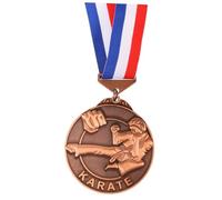 ifundom Zinc Alloy Taekwondo Medal Decorative Award with Hanging Plate for Martial Arts Competitions and Training Precision Crafted Sports Day Honor Medal for Adults