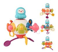 iFunLong Baby Montessori Toys for 1 2 3 Years Sensory Toy, Activity Cube Sensory Toys for Toddlers Travelling, Motor Skills Busy Cube Toy for 6 12 18 Months Infant Birthday Gifts
