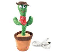 iFunLong Dancing Cactus Talking Cactus Baby Toys Age 3+, Sing Songs,Recording,Repeats What You say, Presents for Boys and Girls