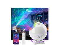 iFunSky Northern Light Galaxy Projector, LED Projector Night Light with Timer/Remote Control/Music Sync for Home Decoration Bedroom Decor Room Decor, Birthday Gifts for Women Presents for Kids