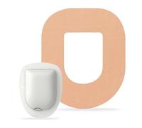 iFunyo 25Pack Omnipod Adhesive Patches Waterproof & Breathable Long Last for 10 Days,Flexible Pre-Cut Overlay Tape,Hypoallergenic & Latex Free Overpatches,Beige