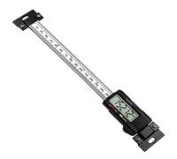 iFutniew 0-15CM Stainless Steel Digital Display Ruler Horizontal Vertical Digital Display Ruler LCD Display Digital Display Ruler Digital Display Ruler