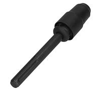 iFutniew 1 PCS SDS Max to SDS Plus Adapter Drill Chuck Conversion Tool for SDS Max Hammers Black