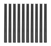 iFutniew 100 Peel and Stick Tin Ties, Wire Bendable, Coffee Bag Ties Sealing Bead of Baked Food Bag 5.5 inch-Black