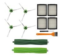 iFutniew 12 Pack Replacement Filter Side Brush For I7 I7+ I7 Plus E5 E6 Vacuum Cleaner Se