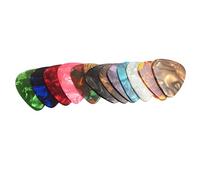 iFutniew 12 x rock picks - Mediators for guitars and basses 3 different thickness