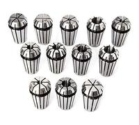 iFutniew 12Pcs Er25 Chuck Collet 1/8 to 5/8 Spring Collet Set Machine Tool Holder Er25 Collet for CNC Milling Lathe Hand Tools