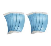 iFutniew 12Pcs Seamless Wig Hair Extension Tape Lace Wig Double Sided Tape Blue Glue Mesh Sweat-Wicking Blue Glue for Wig