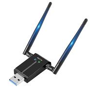 iFutniew 1300Mbps Long Range USB WiFi Adapter for PC Desktop Laptop,USB Wireless Adapter Dual Band 2.4GHz 5GHz Internet Stick