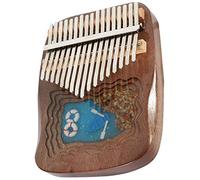iFutniew 17 Keys Kalimba Thumb Piano Portable Finger Piano Gifts for Kids and Adults Beginners with Tuning Hammer Instruction