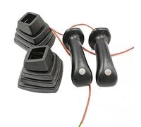 iFutniew 1Set L+R Excavator Joystick Assy Gears Handle with Dust Cover Replacement Parts for Rexroth Yuchai LOVOL Longgong- 55/60/65/75-8/80