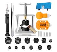 iFutniew 1Set Watch Repair Kit Watch Battery Replacement Watch Back Remover Holder Spring Bar, Tweezers
