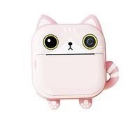 iFutniew 2.4 Inch LCD Print Camera Video Photo Digital Camera Battery Powered Instant Print Camera with Print Paper Pink