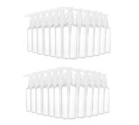 iFutniew 24 Pack 3.4Oz/100Ml Pump Bottle Lotion Dispenser Bottle for Water, Massage Oil, Shampoo