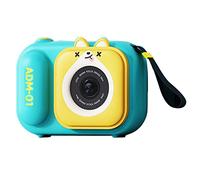 iFutniew 2MP 1080P Cartoon Cute Interest Development Video Camera for Children Birthday Gift Digital Camcorder(A)