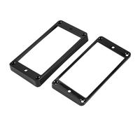 iFutniew 2Pcs Flat Humbucker Pickup Mounting Ring Frame ABS for Electric Guitar
