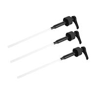 iFutniew 3 Pcs 1 Liter Dispenser Syrup Pump Black Liquid Dispenser for Syrup 10Ml Juice Bottle Dispenser Pump