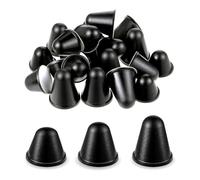 iFutniew 32 Pcs Conical Rubber Bumpers Black Cone Shaped Spacers 3 Different Sizes Self Adhesive Speaker Pads, Easy Install Easy to Use