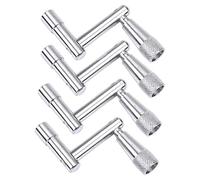 iFutniew 4 Pcs Drum Key Speed Unload Universal Drum Tuning Key Metal Wrench Continuous Movement Speed Key Drum Accessories