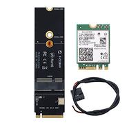 iFutniew 5374Mbps WiFi 6E AX210 2.4G/5Ghz/6Ghz for Bluetooth 5.2 To M Key NVMe SSD Port Network Wlan Wifi Adapter