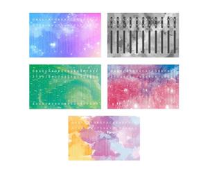 iFutniew 5Pcs Kalimba 21 Keys Sticker Thumb Piano Decals Keyboard Instruments Spare Parts for Beginner Learner