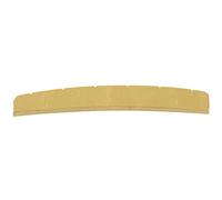 iFutniew 6 String Brass Gold Electric Guitar Bridge Nut for Electric Guitar 42 * 3.3 * 4.8/5.2mm