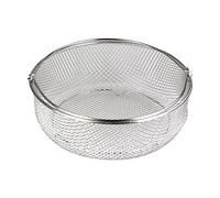iFutniew 8 Inch AirFryer Basket Steamer Basket Stainless Steel Mesh Basket Roasting Rack for AirFryer Accessory with Handle