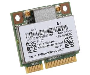 iFutniew AR5B22 2.4/5GHz Dual Band Wifi Card 802.11Ac Bluetooth 4.0 Wireless WLAN Card for Y400 Y500 Y410P S215 U330 U430