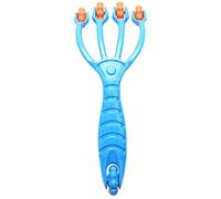 iFutniew Blue 4 Finger Massager Rolling Plastic Body Massager Relieve Fatigue to Buttock Hip Head Leg