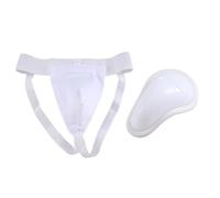 iFutniew Boxing Kickboxing Guard Muay Groin Guard Ventilated Adjustable, Karate Fighting Training M