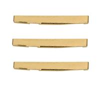 iFutniew Brass Folk Guitar Pillow Lower Pillows 72/74/76mm Gold for 6-String Acoustic Guitars Accessories