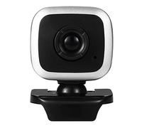 iFutniew Computer Camera, USB2.0 Free Drive Desktop Notebook Video with Microphone Microphone Live Class Webcam(Silver Grey)