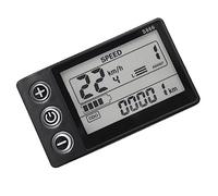 iFutniew Dashboard Controller 24V 36V 48V 60V S866 Waterproof 6PIN Electric Bike LCD Display for Electric E-Bike Scooter