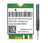 iFutniew Dual Band 1200Mbps BCM94360NG WiFi Card for MacOS Hackintosh 802.11Ac Bluetooth 4.0 Wireless Adapter Network Lan Card