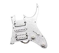 iFutniew Electric Guitar Pickup Humbucker Guitar Pickups White Pearl Guitar Instrument Parts